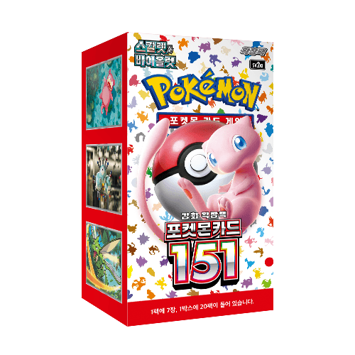 Pokemon Korean Booster Box - sv2a Pokemon Card 151
